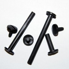 15mm Black Plastic Binder Screw (Pkt 100)