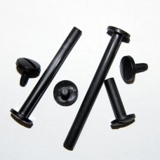 10mm Black Plastic Binder Screw (Pkt 100)