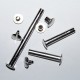 5mm Nickel Plated Metal Binder Screw (Pkt 100)